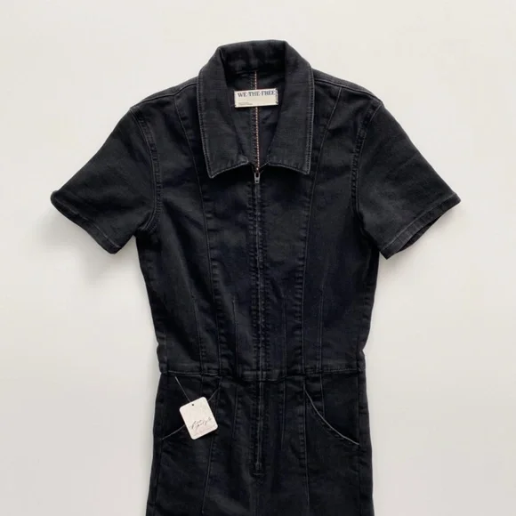 Free People Jayde Flare Jumpsuit - Picture 2 of 4